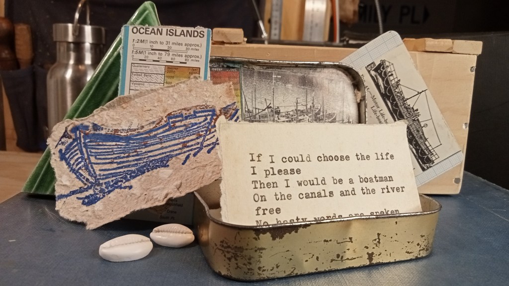 A unique, one-off assemblage by Alan Worman.