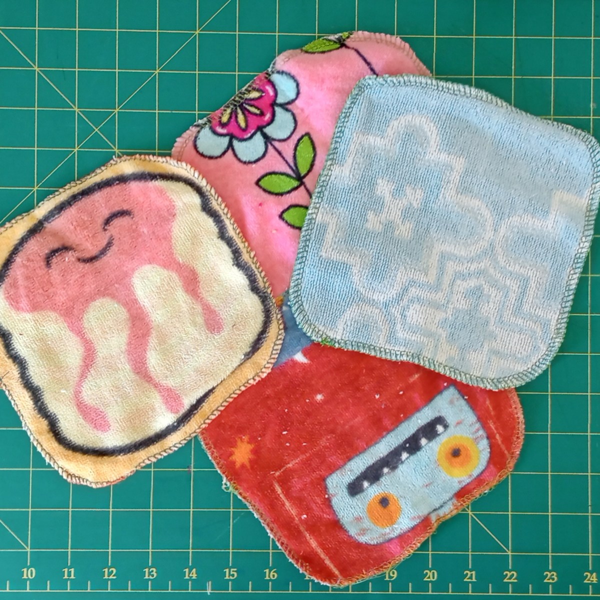 Cleaning Cloth Burritos!