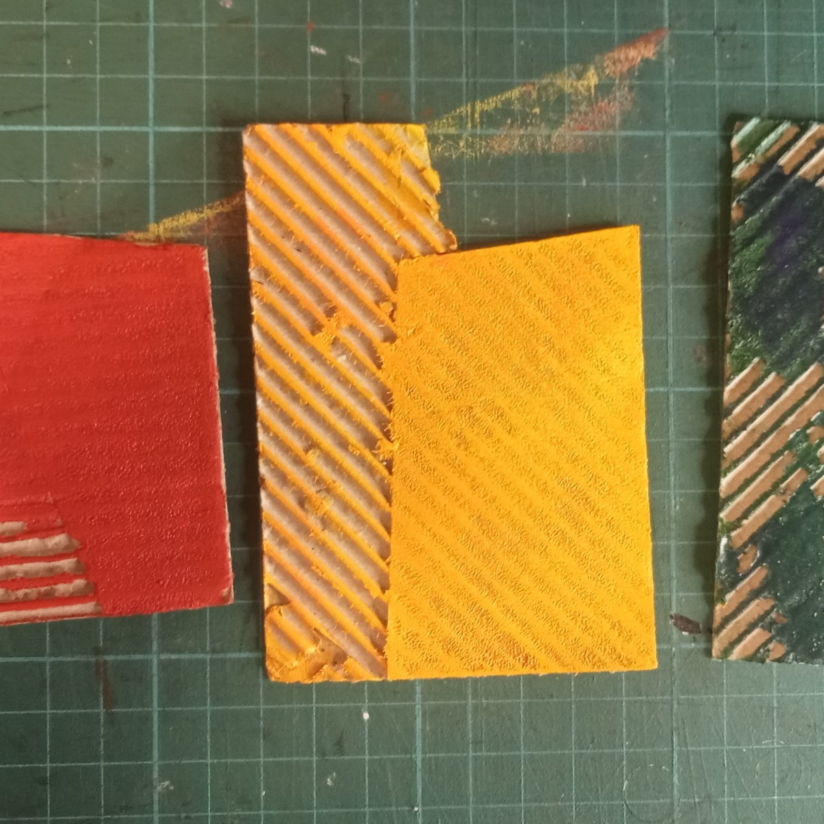 Lucky Dip Art : Cross Colours (an experimental&nbsp;process)